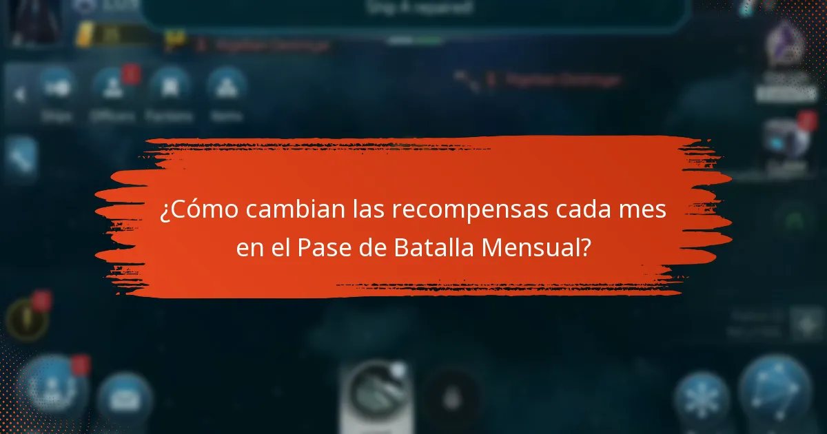 ¿Cómo obtienen los jugadores recompensas del Pase de Batalla Mensual?