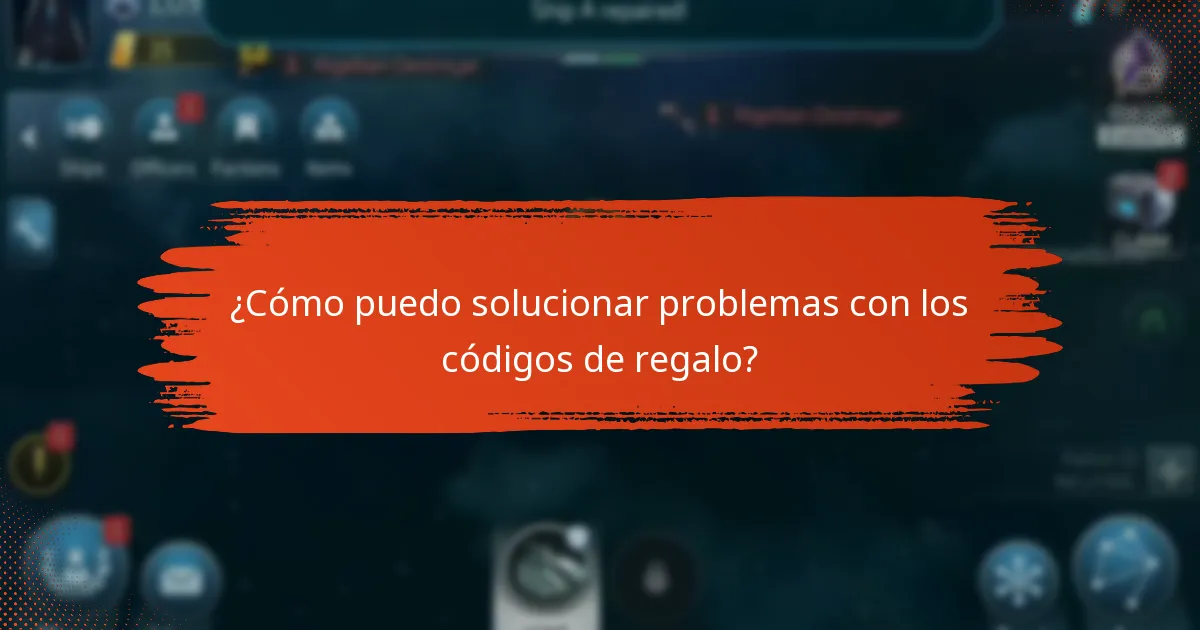 ¿Qué problemas comunes surgen al canjear códigos de regalo?