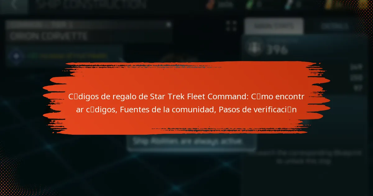 Códigos de regalo de Star Trek Fleet Command: Cómo encontrar códigos, Fuentes de la comunidad, Pasos de verificación
