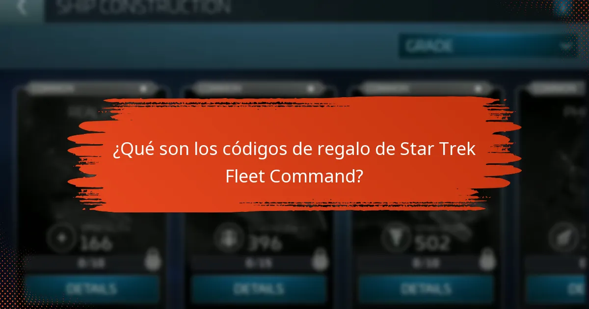 ¿Cómo canjear códigos de regalo en Star Trek Fleet Command?